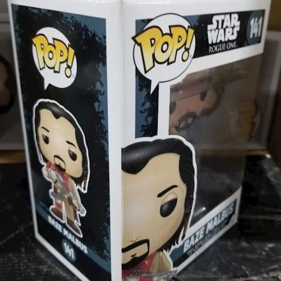 Funko Pop! #141 Star Wars: Rogue One Baze Malbus - Picture 5 of 5